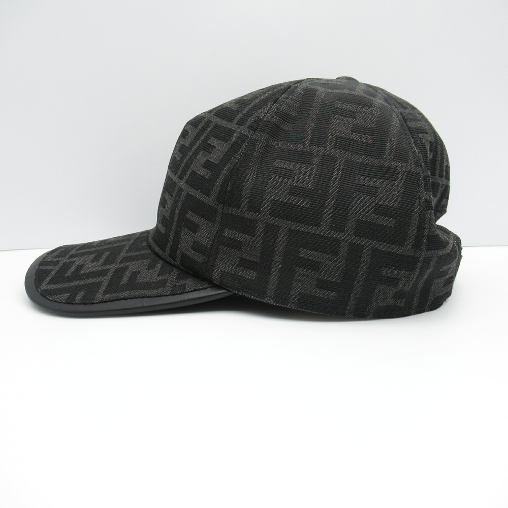 Fendi Baseball Cap Hat Polyester Black - image 3